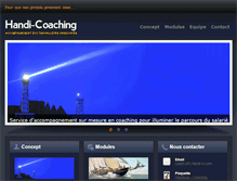 Tablet Screenshot of coaching.handi-cv.com